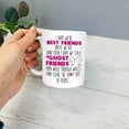 thumbnail image 2 of Custom Best Friend Mugs for Women, Choose Name Personalized Halloween Mug Friendship Coffee Mug for Bestie BFF, Galantine's Day Gift,Halloween Party Gifts Idea 11/15 oz, 2 of 5