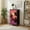 Color-1, variant on 4 Drawer Vertical Storage Dresser Tropical sunset with Wood Top Fabric Pull Drawers