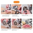 thumbnail image 4 of Procesador de alimentos Picadora de carne manual Relleno de relleno de salchichas (Molinillo de carne Enema S) Hugtrwg  Libre de BPA, 4 of 9