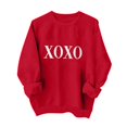 thumbnail image 2 of Pounoo Sweatshirts for Women Cute Print Graphic Crewneck Holiday Long Sleeve Shirts Oversized Casual Pullover Tops Clothes Gift, 2 of 7