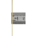 thumbnail image 5 of 10K Yellow Gold Solid Franco Box Chain Closed Link 1.25mm Necklace 24 Inch, 5 of 6