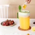 thumbnail image 5 of JoyMoreHome Plastic Tea Pitcher, Fridge Water Carafe Jug, Straining Iced Tea Pitcher with Spout, Lemonade Juice Beverage Container with Strainer Lid, Handle, 5 of 9