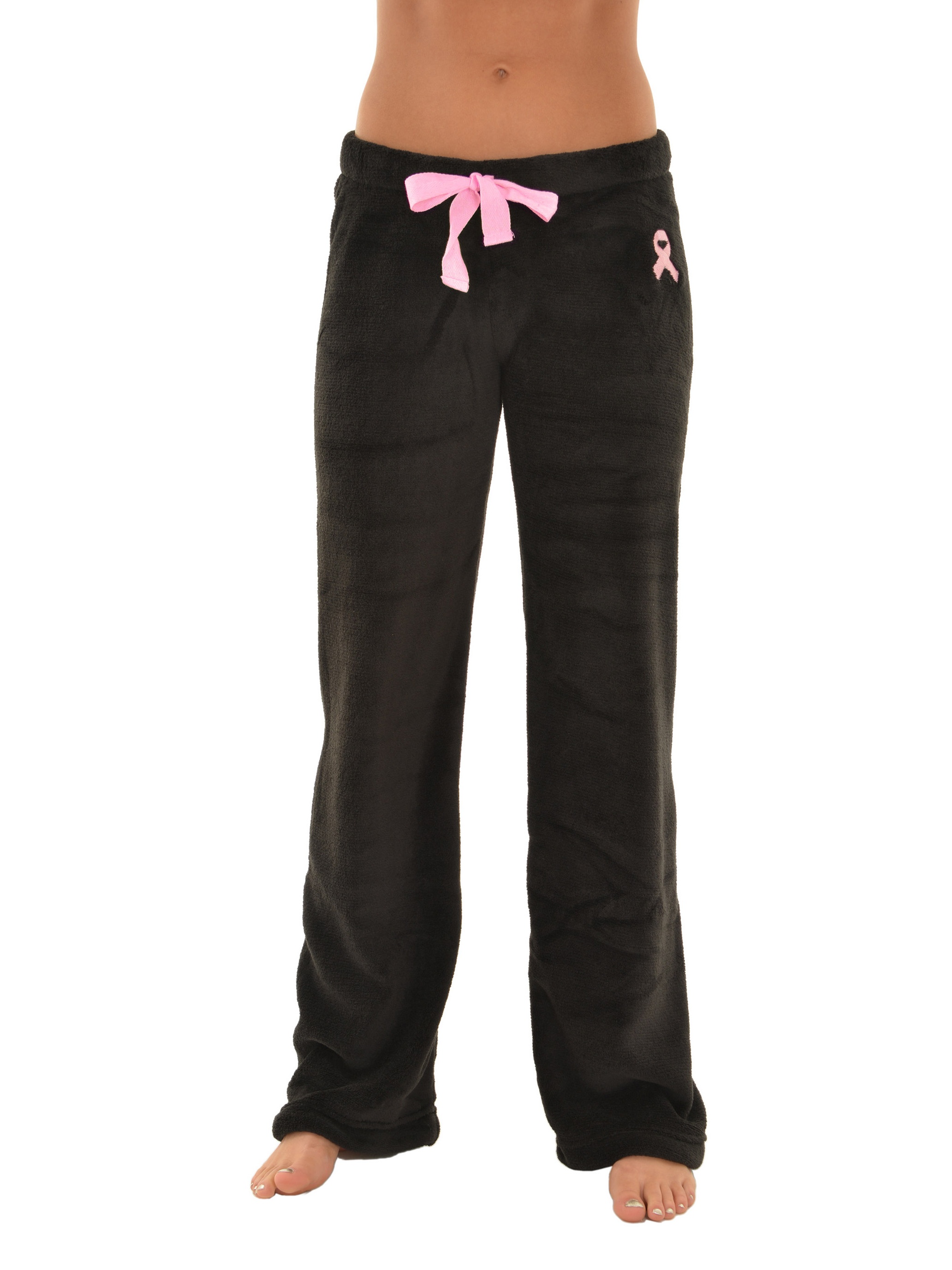 womens black pajama pants