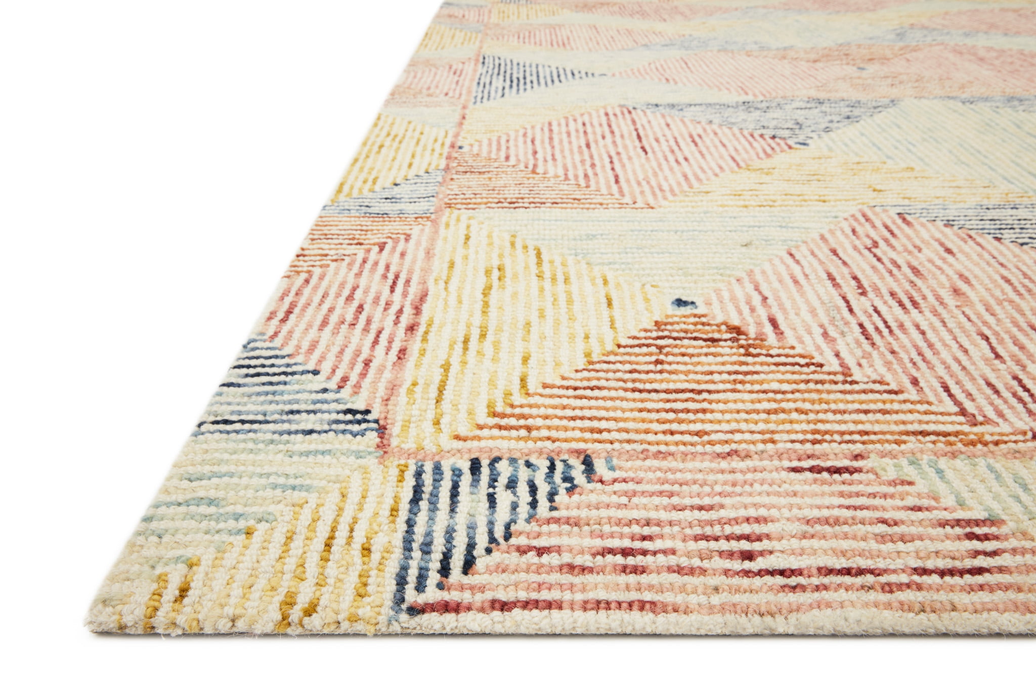 Loloi II Spectrum Geometric Ivory / Multi Area Rug
