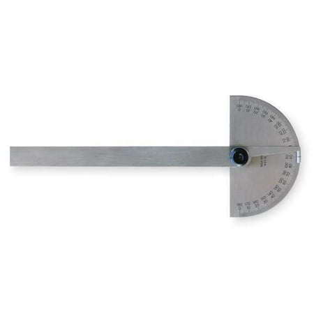Mitutoyo Manual-Reading Protractor,Grad 1 deg 968-202