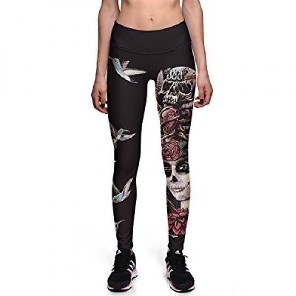Young Women High Waist Ultra Soft Christmas Trees Tights Active Pants for Yoga Leggings