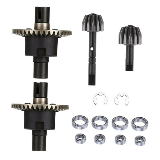 Reemplazo de engranaje diferencial de metal completo para HSP 94122 94155 94177 DIY orugas modificadas