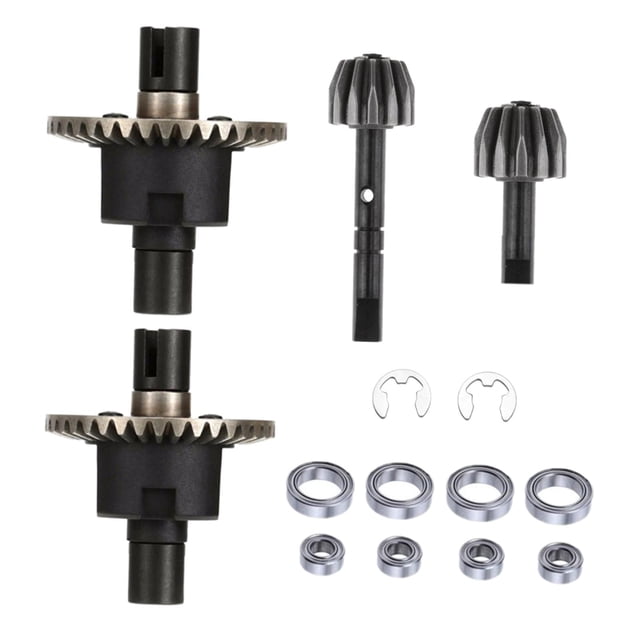 Reemplazos Completos de Engranajes Diferenciales de Metal para HSP 94122 94106 94166 DIY Modificado