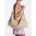 thumbnail image 2 of No Boundaries Women’s Large Nylon Tote with Paracord Strap, Tan, 2 of 5