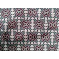 thumbnail image 4 of oneOone Cotton Poplin Fabric Ethnic Geometric Flame Stitch Printed Fabric 1 Yard 56 Inch Wide, 4 of 4