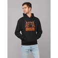 thumbnail image 2 of Nice is Overrated Dark Christmas Humor Men's Hoodie, 2 of 4
