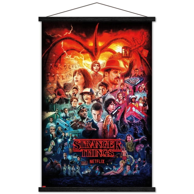 Netflix Stranger Things - Trois saisons une feuille