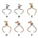thumbnail image 2 of Minnieouse Anillo de acero inoxidable Decoración personalizada Anillos ajustables Joyas decorativas para boda Fiesta de compromiso Festival Ropa, zapatos y accesorios Miscelánea Color Acero 4.5 cm Minnieouse AP016087-01, 2 of 6