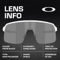 thumbnail image 4 of Oakley OO9463 Sutro Lite Shield Shaped Non-Polarized Sunglasses for Men - Includes Official Eyewear Kit - Matte White Frame with Prizm Black Lens, 4 of 6