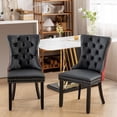 thumbnail image 2 of Kitchen Table and Chairs for 2, 35.43" Round Kitchen Table with 4 Velvet Upholstered Chairs, Modern Dining Room Furniture Set for Small Spaces, Apartment, Kitchen, 2 of 11