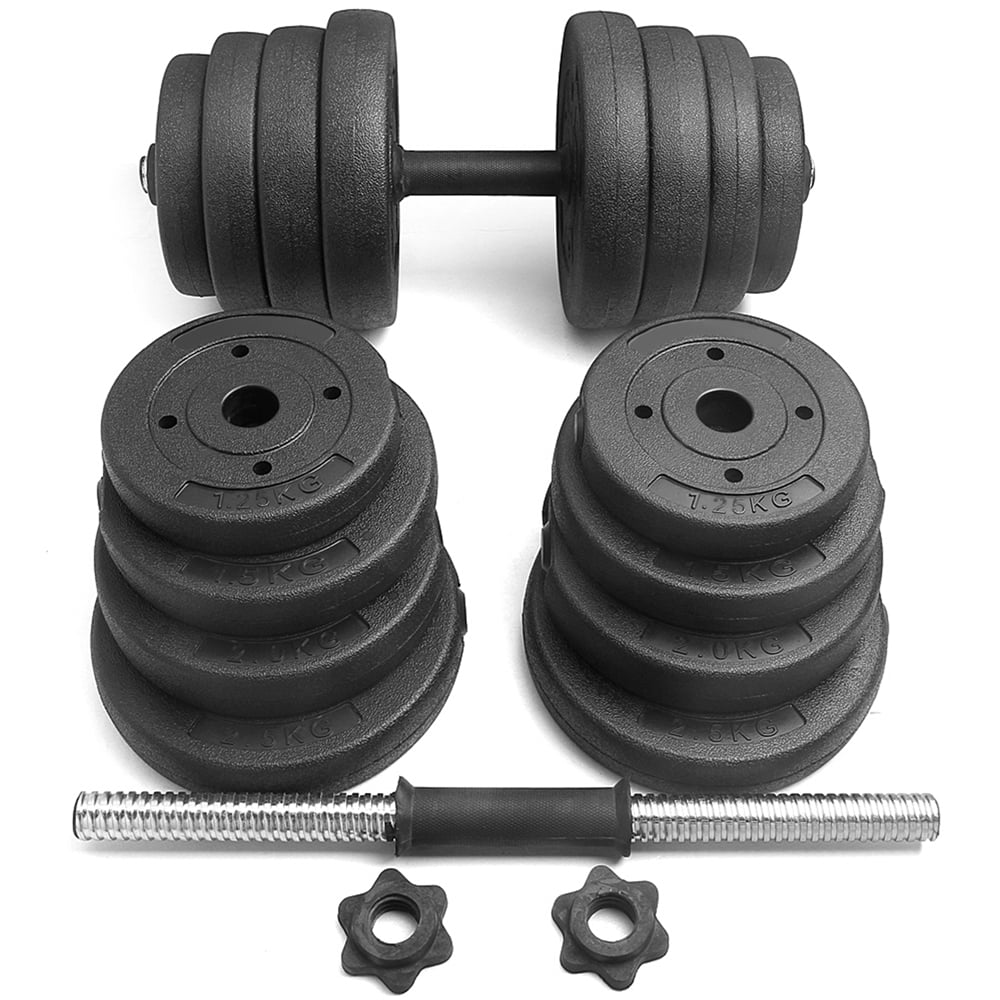 Renwick 66LB Adjustable Dumbbell Set for Home Training, Black