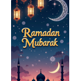 thumbnail image 4 of Ramadan Mubarak Lanterns Mosque Design Backdrop Banner Party Celebration Photography Props Decorations Islamic Festival Background, 4 of 4