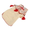 thumbnail image 4 of Small Dog Dress, Dog Tang Suit Cotton Spring Summer Breathable New Style Exquisite Design For Cat For Puppy For Dog ANGGREK AC6809, 4 of 8