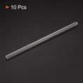 thumbnail image 3 of Unique Bargains 3.3 Borosilicate Glass Stick 5.91' Length 6mm Dia Stir Rod Round for Lab Kitchen Science 10Pcs, 3 of 5