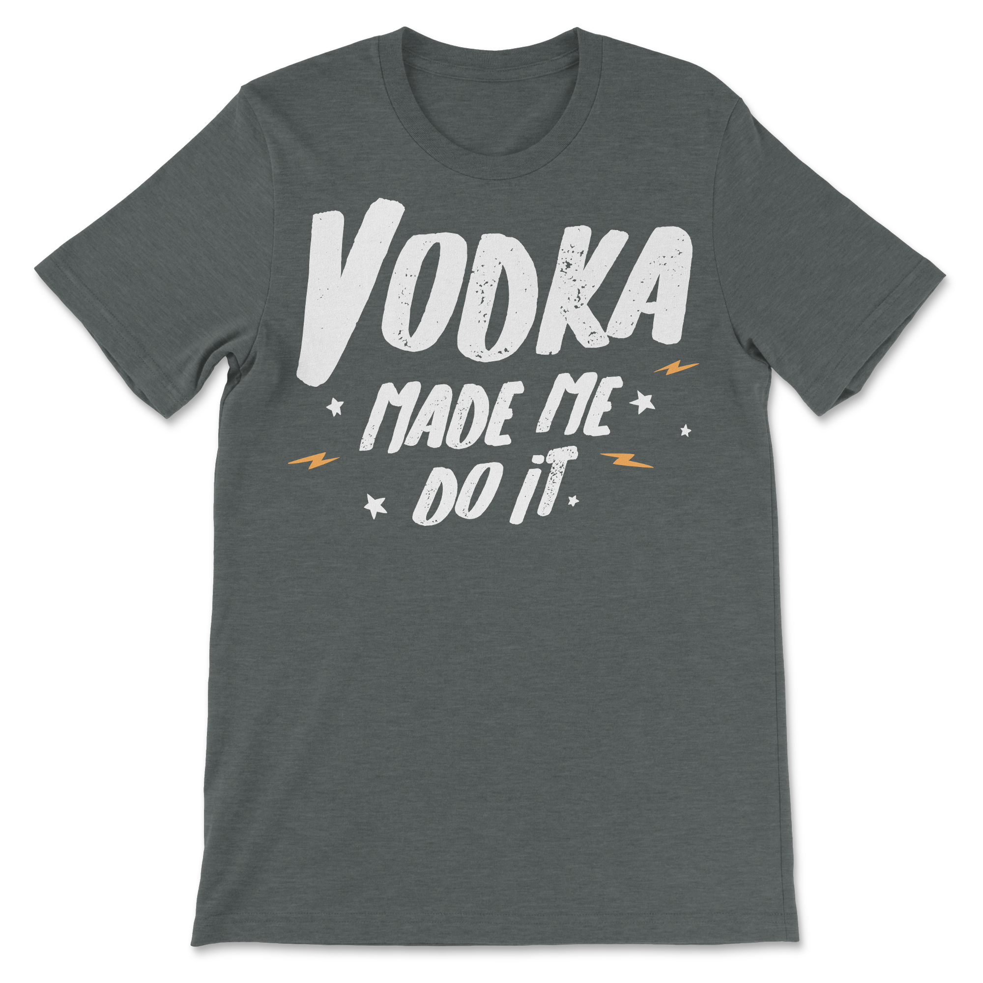 I LOVE VODKA' Unisex Baseball T-Shirt