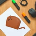 thumbnail image 5 of Vjnyvs Cute Wallets For Women Mini Cat Wallet Multi-Layer Leather Zipper Purse Cartoon Cat Coin Pouch Small Card Wallet PU Leather Coin Bag Card Holder, 5 of 7