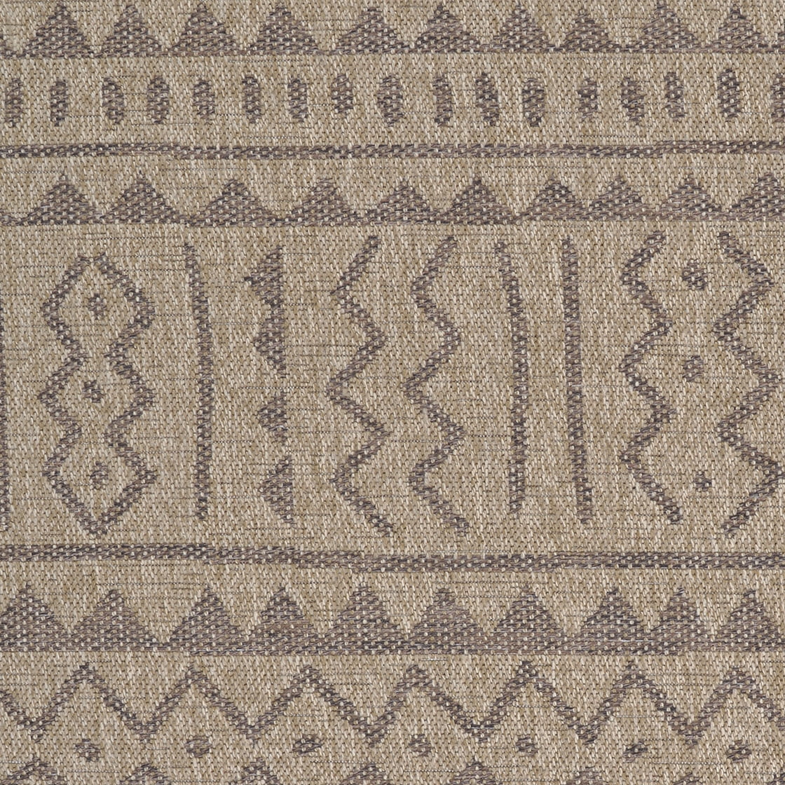 Couristan Naturalistic Moroccan Indoor/ Outdoor Area Rug, Natural-Brown, 2'7" x 9'10" Runner