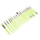 thumbnail image 4 of Brocha Para Polvos BuyWeekMX 20 Brochas De Maquillaje Verde Fluorescente, 4 of 9