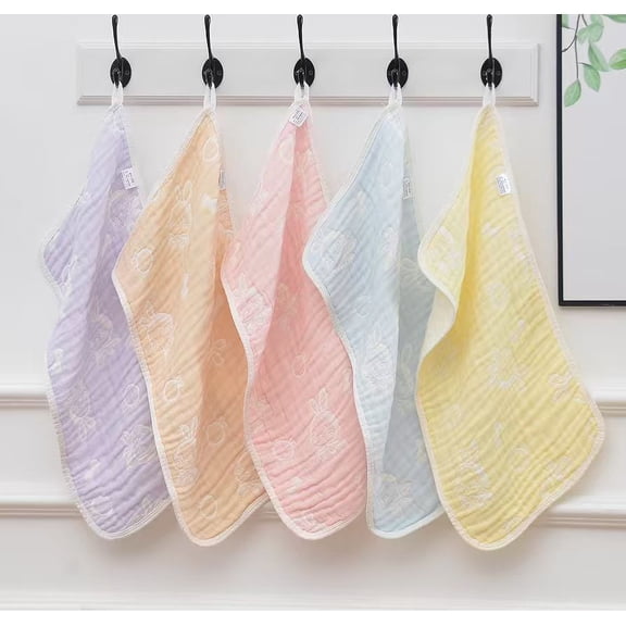 Baby Washcloths Towels & Washcloths 5 Count