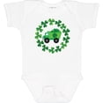 thumbnail image 3 of Inktastic St Patricks Day Shamrock Truck Boys Baby Bodysuit, 3 of 5