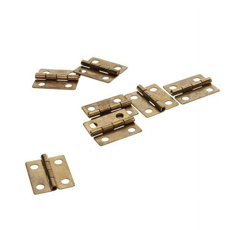 10x Brass Mini Hinges Small erfly Hinges for Wooden Jewelry Boxes