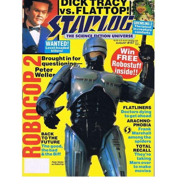 Starlog #157 VF ; Starlog Comic Book