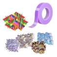 thumbnail image 2 of Cinta adhesiva de doble cara, 5 cm de ancho, ideal para hacer bolas, manualidades creativas hechas a mano sin dejar rastro. violetas, 2 of 8
