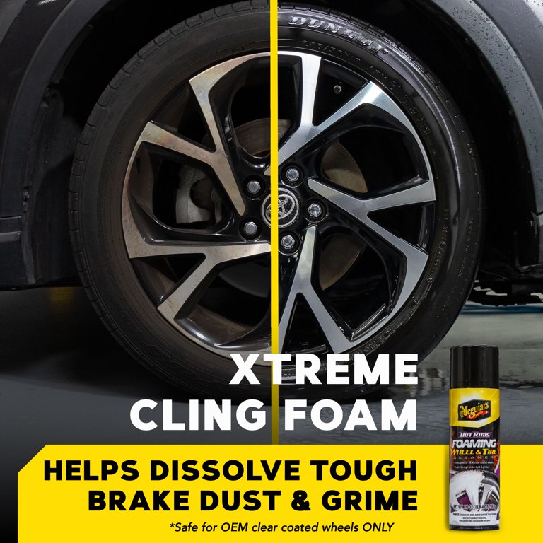 Meguiar's Hot Rims Foaming Wheel & Tire Cleaner, 20 oz photo 2