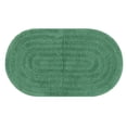 thumbnail image 2 of 40x60cm Elliptical Microfiber Bath Mat, Soft Absorbent Non-Slip Rug for Bathroom Shower Kitchen, 1 Count, 2 of 5