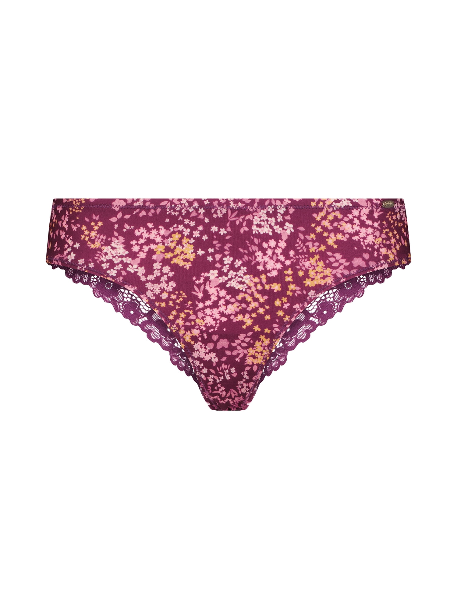 Jessica Simpson Women's Microfiber Tanga, 2-Pack, Size S-XXXL