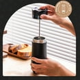 thumbnail image 5 of RUISINERY Portable Coffee Press Coffees Maker 320ml Capacity Stainless Steel Travel Mugs Outdoors Coffees Brewer, 5 of 7
