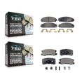 thumbnail image 1 of TEC Front Rear Ceramic Brake Pads Kit for Car 2008-2009 Dodge Caliber SRT-4 KTC-100038, 1 of 10