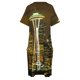 thumbnail image 4 of Fwc-vestido holgado de verano para mujer ropa de noche con bolsillo Aguja Espacial 0765, 4 of 6