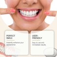 thumbnail image 4 of Silicone Denture Set Denture Reliner Fit Mouth Cavity Temporary Orthodontic Teeth Improve Smile Comfortable Oral Hygiene Care, 4 of 5