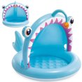 thumbnail image 1 of Piscine Gonflable avec Auvent pour Pêche 102 x 94 cm Compatible avec Intex 58419 1650, 1 of 5