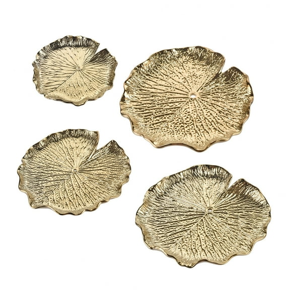 Elk Home Lilypad Bowl - Set of 4 Gold