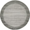 thumbnail image 1 of Unique Loom Tapis Rond Gris Clair Contemporain de la Collection Del Mar (6' 0 x 6' 0), 1 of 1