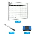 thumbnail image 3 of Uxcell 16.9" x 11.8" Magnetic Chore Chart, Calendar Whiteboard for Family, 3 of 6