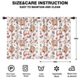 thumbnail image 2 of Blackout Kids Curtains,Pink and Blue Baseball Items Pattern Childrens Insulated Curtains Set Of 2,Bedroom Essentials,Toddler Room Decor 42"x54", 2 of 5