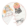 thumbnail image 2 of Daiia Little Chef Gnome Drawing Merry Christmas Tree Skirt , Xmas Large Lace-up Tree Skirt, Santa Snowflakes Rustic Home Decorations New Year Party Farmhouse Decor-30", 2 of 7