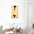 thumbnail image 3 of Elephant Stock Pouring Wine Wall Art - Food And Drink Canvas Canvas - 12" x 24", 3 of 8