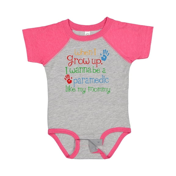 Inktastic Paramedic Like Mommy Boys or Girls Baby Bodysuit