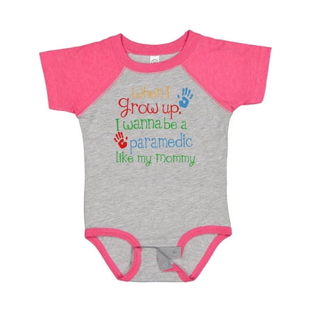 

Inktastic Paramedic Like Mommy Gift Baby Boy or Baby Girl Bodysuit