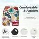 thumbnail image 3 of Balery London Symbols Bañador para hombre, shorts de playa de secado rápido con entrepierna y forro de compresión-Medium, 3 of 6