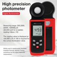 thumbnail image 4 of Digital Photometer 100000 Lux/FC High Precision Light Meter for Photography, Film, and Scientific Applications, 4 of 5